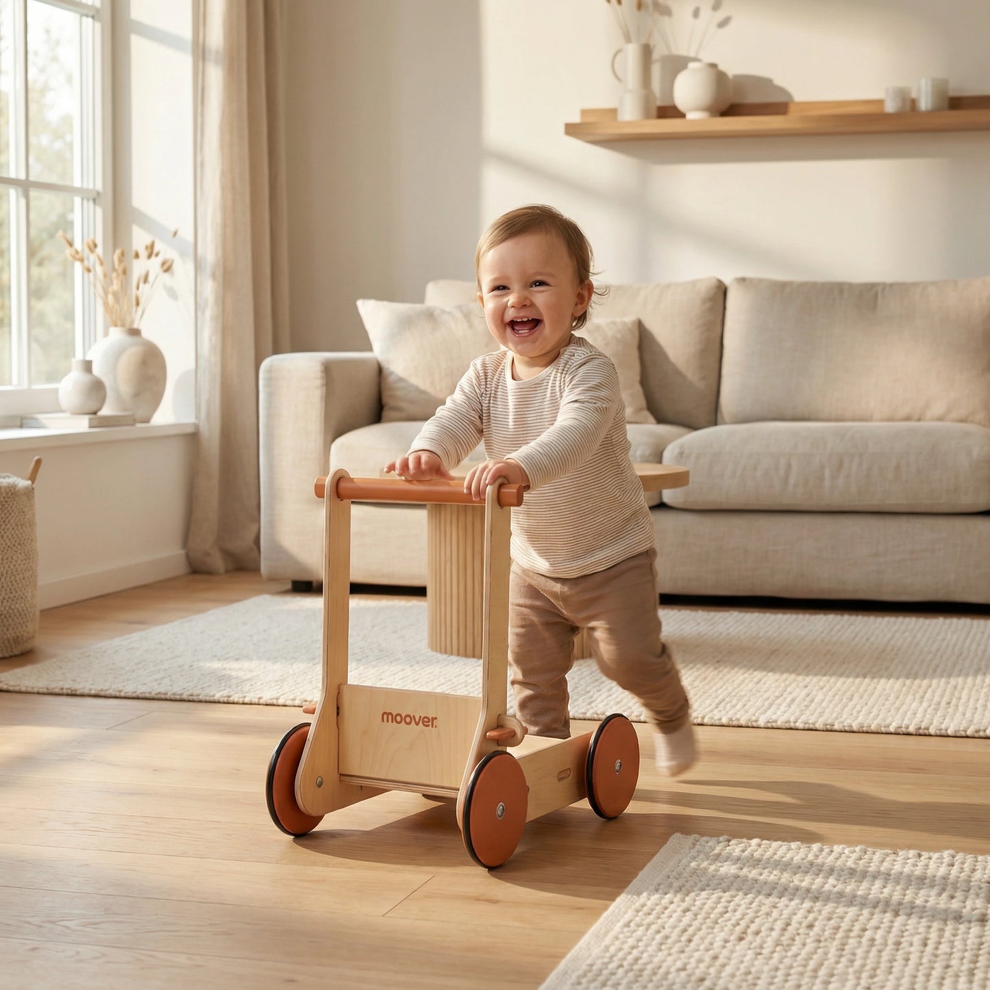 Walking cart tin children Off White