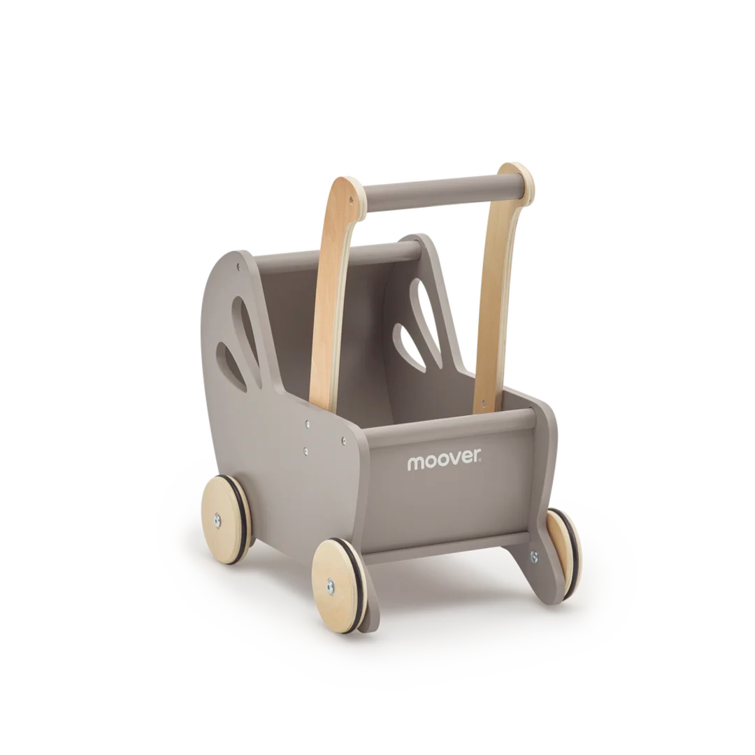 Modern Doll Pram Grey