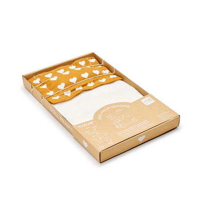 Bedding for modern doll stroller