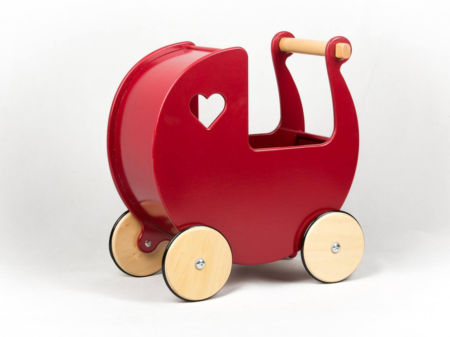 Luxury doll stroller brown