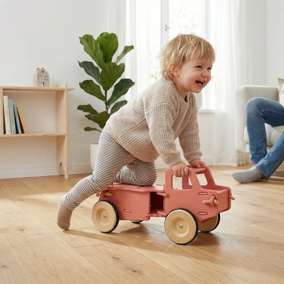 Dump truck light blue